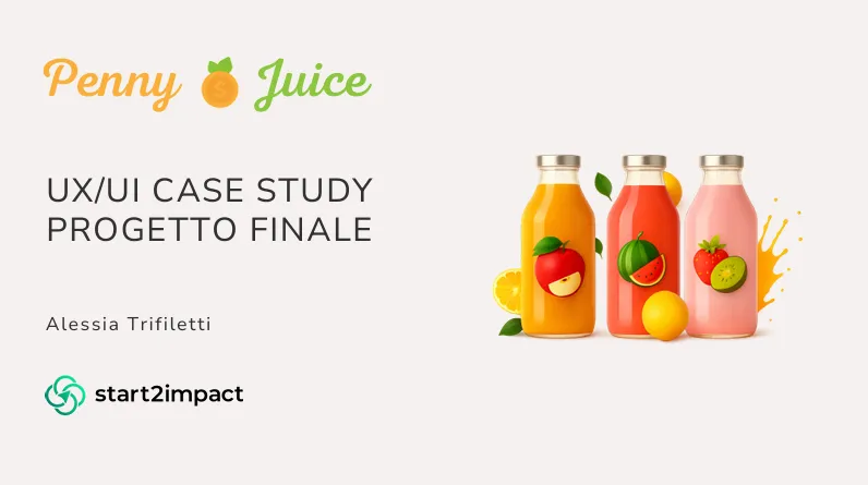 UX/UI Case Study Penny Juice